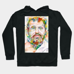 RAMAKRISHNA  watercolor portrait .3 Hoodie